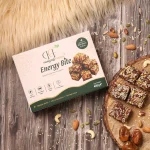 Humera Foods Energy Bite lifestyle arrangement from above